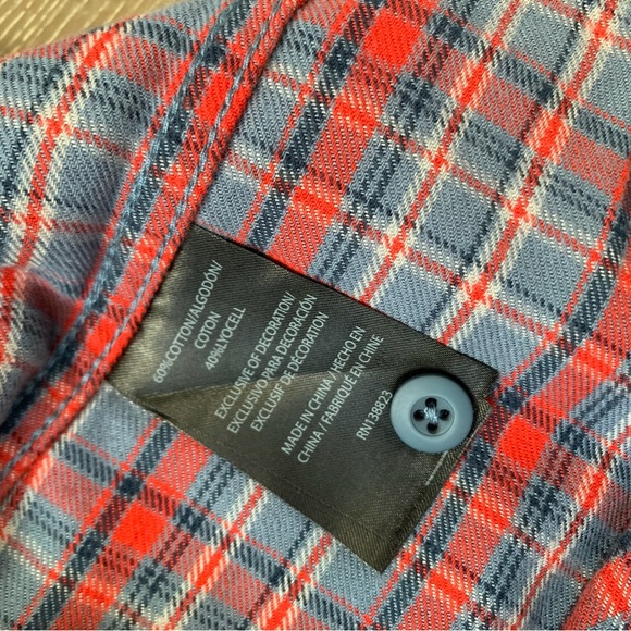 Brothers/Suns plaid button-down shirt - Picture 2 of 5